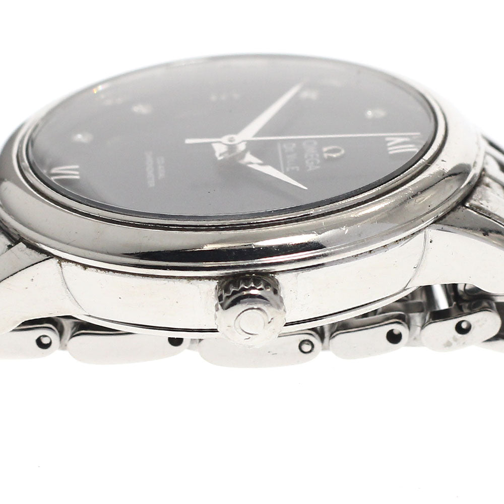 OMEGA 424.10.33.20.53.001 De Ville Prestige 8P Diamond Date Co-Axial Automatic Ladies Watch with Warranty