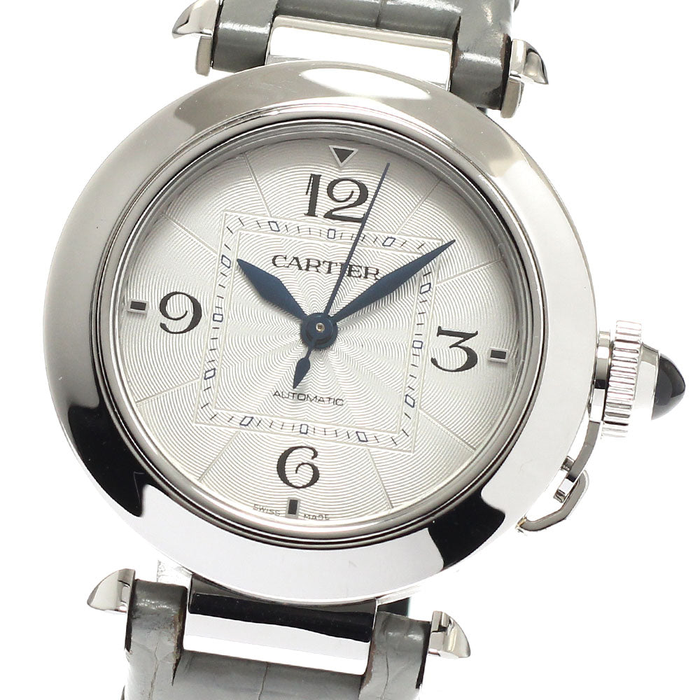 CARTIER WSPA0012 Pasha Deux Automatic Boys' Watch with Warranty Card