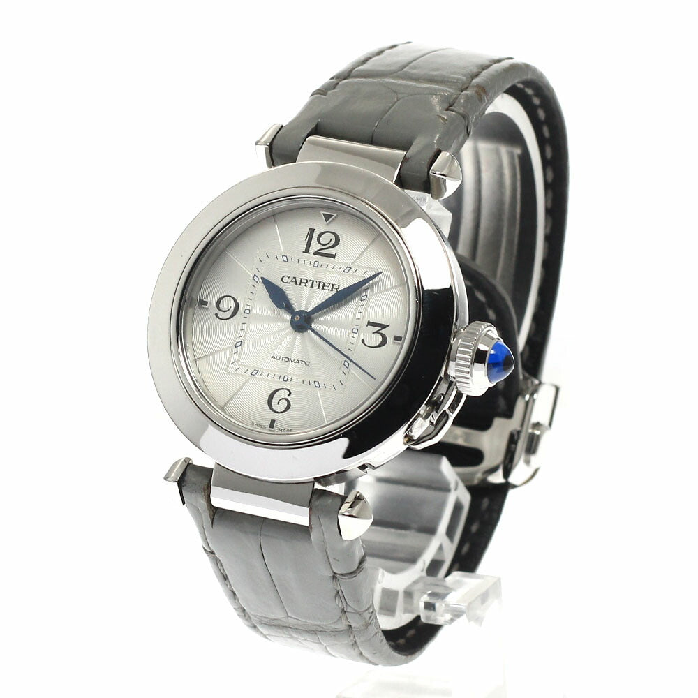 CARTIER WSPA0012 Pasha Deux Automatic Boys' Watch with Warranty Card