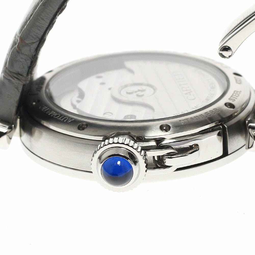 CARTIER WSPA0012 Pasha Deux Automatic Boys' Watch with Warranty Card