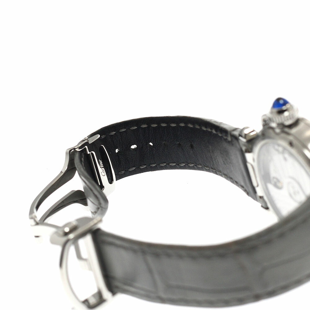 CARTIER WSPA0012 Pasha Deux Automatic Boys' Watch with Warranty Card
