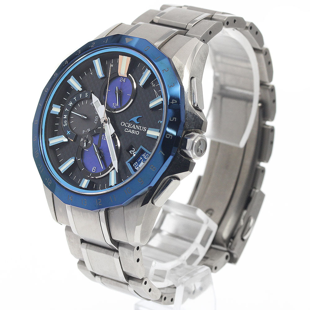 CASIO OCW-G2000RA-1AJF Oceanus Bluetooth Day-Date Solar Radio-Controlled Men's Watch