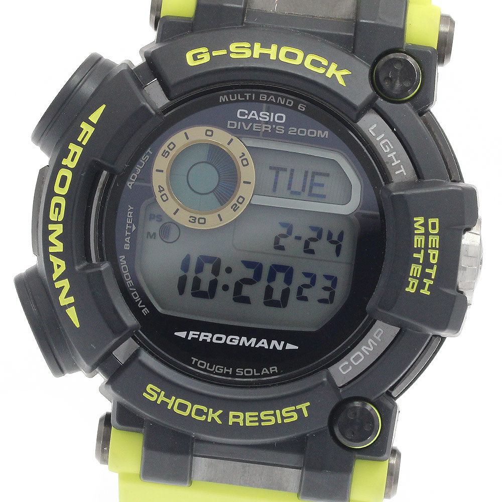 CASIO GWF-D1000JCG-9JR G-SHOCK Frogman Japan Coast Guard System 70th Anniversary Model Solar Radio Controlled Men's Watch