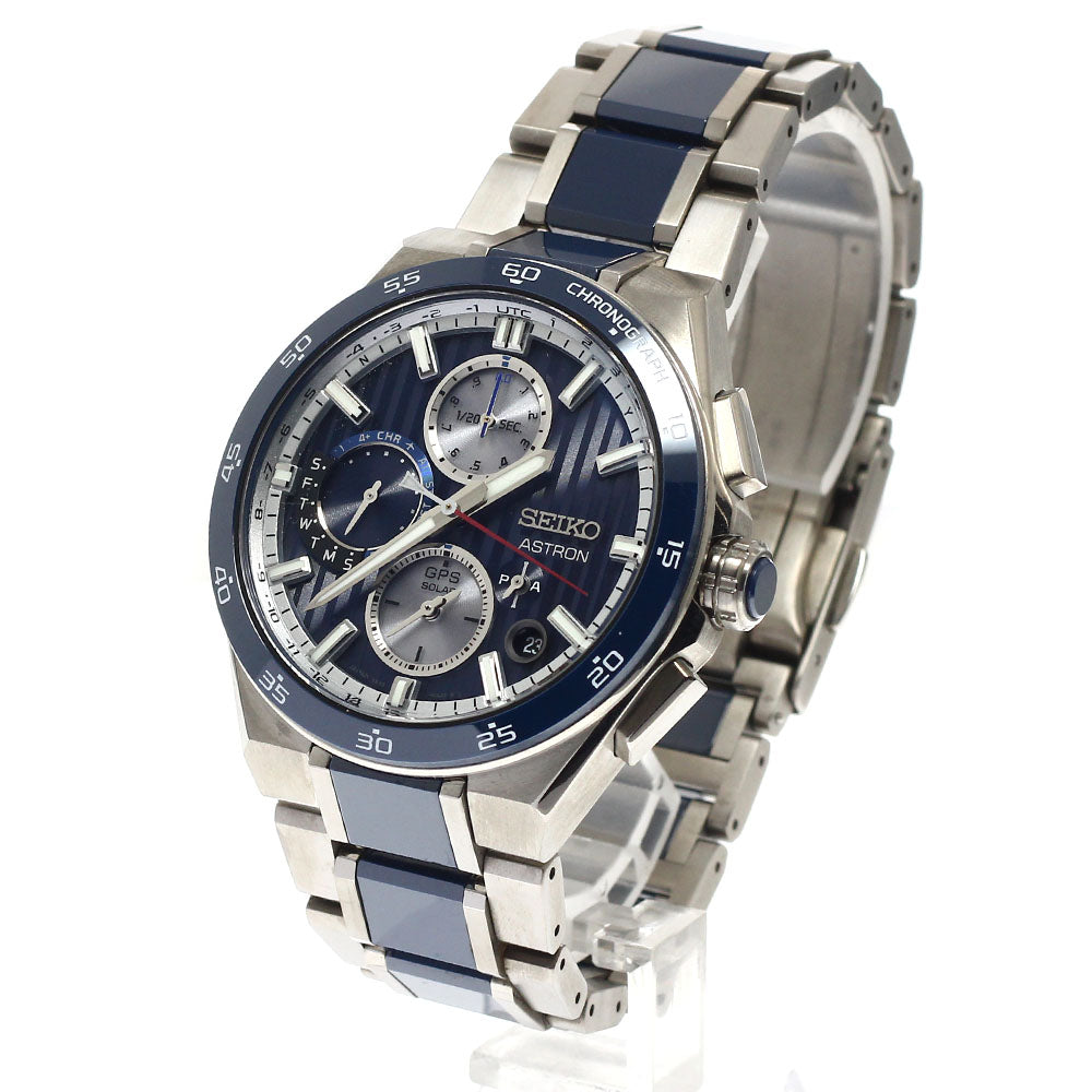 SEIKO SBXC181/5X83-0AA0-1 Astron Nextar GPS Solar Radio Controlled Men's Watch Excellent Condition with Box and Warranty.
