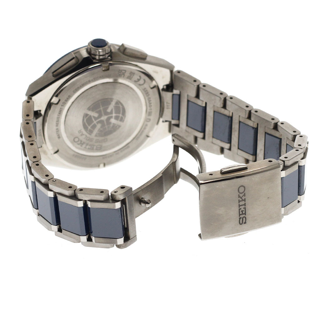 SEIKO SBXC181/5X83-0AA0-1 Astron Nextar GPS Solar Radio Controlled Men's Watch Excellent Condition with Box and Warranty.