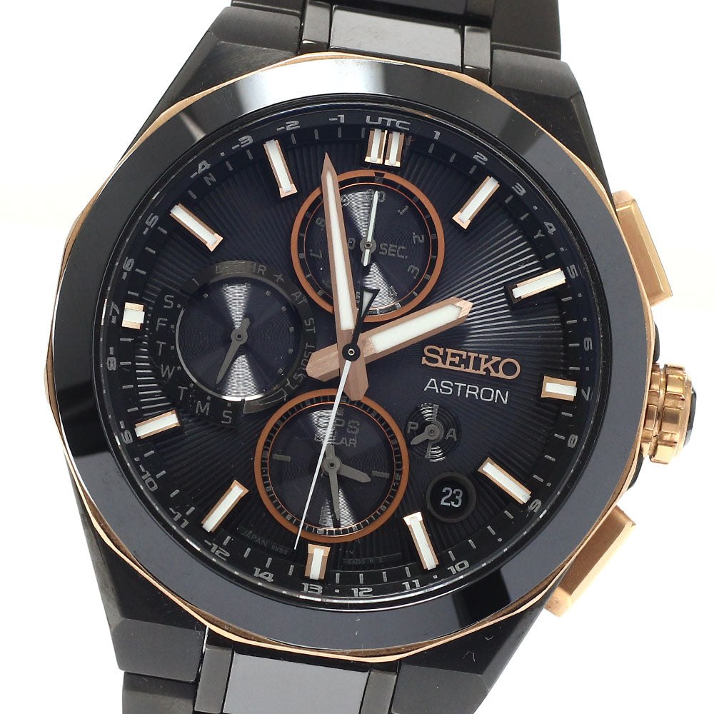 SEIKO SBXC158/5X83-0AD0-1 Astron Nextar 100th Anniversary Model Solar Radio Controlled Men's Watch Excellent Condition with Box and Warranty.