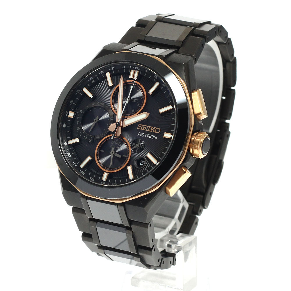 SEIKO SBXC158/5X83-0AD0-1 Astron Nextar 100th Anniversary Model Solar Radio Controlled Men's Watch Excellent Condition with Box and Warranty.
