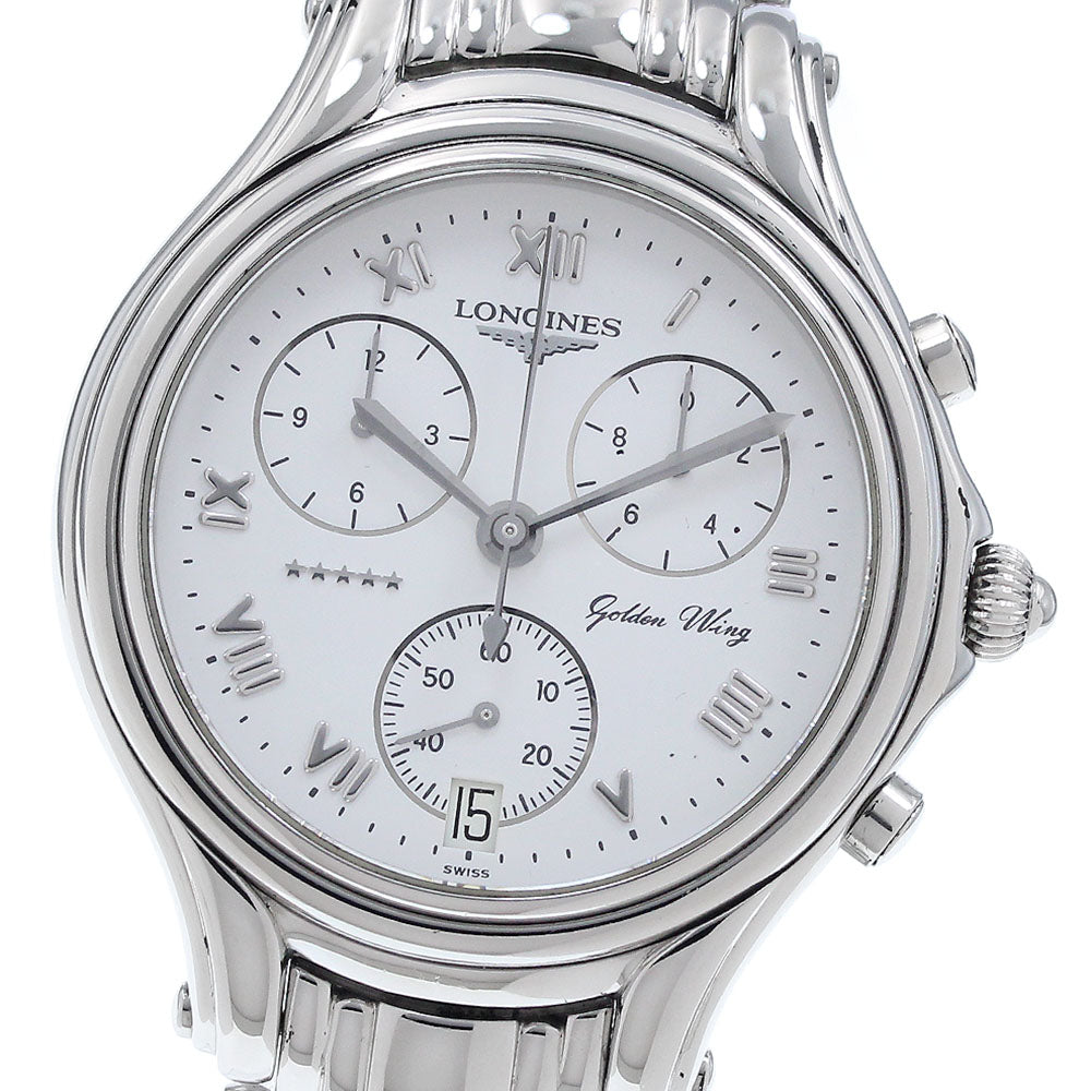 LONGINES L3.610.4 Golden Wing Chronograph Date Quartz Men's Watch