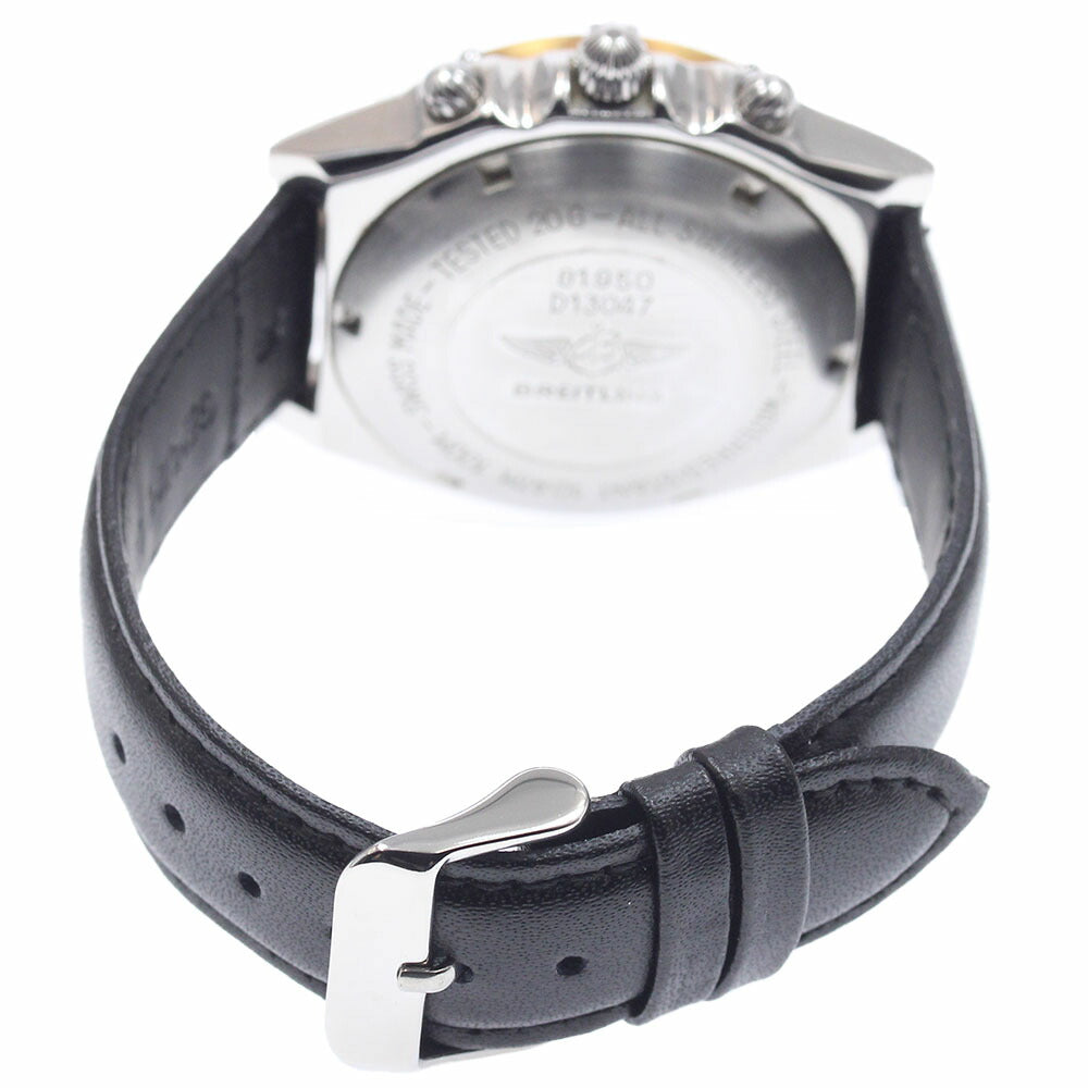 BREITLING 81.950 Chronomat Chronograph YG Bezel Automatic Men's Watch