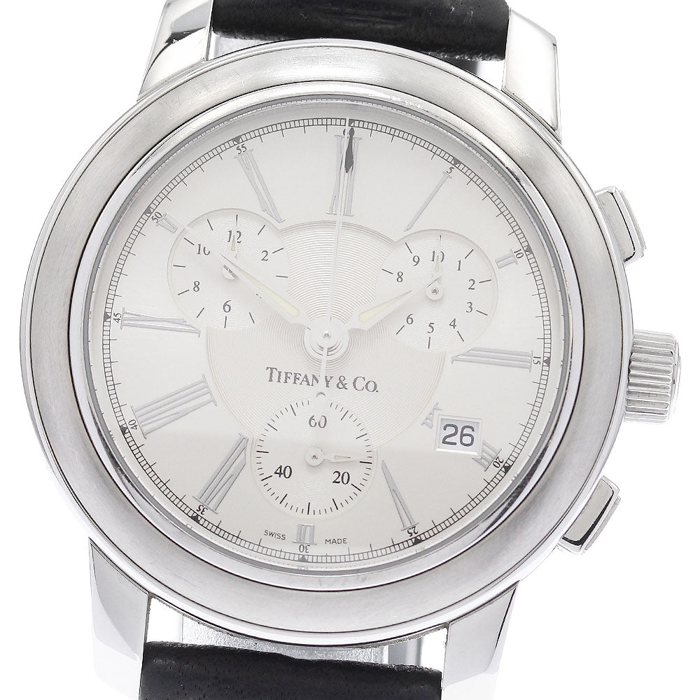 TIFFANY&Co. Mark Round Chronograph Small Seconds Quartz Men's Watch