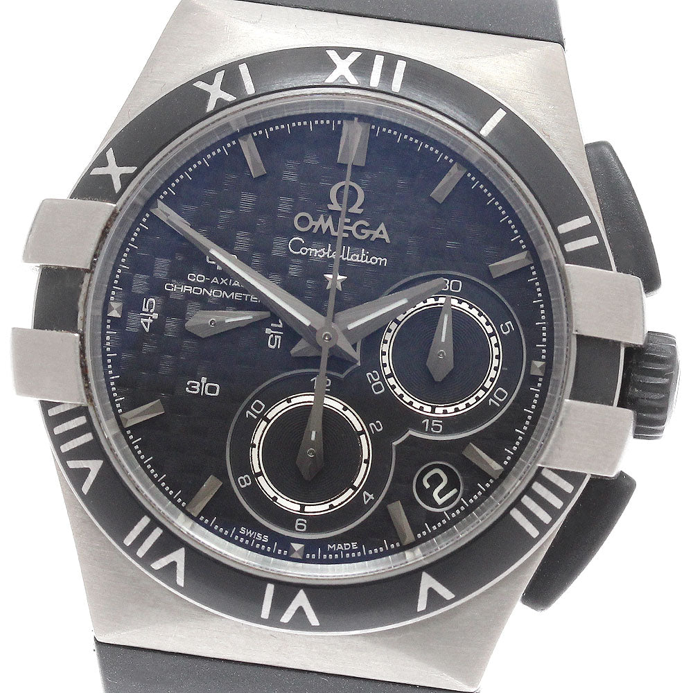 OMEGA 121.92.35.50.01.001 Constellation Double Eagle Chronograph Automatic Ladies Watch with Warranty
