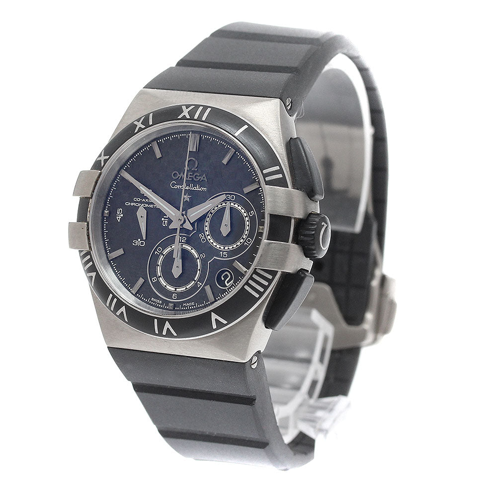 OMEGA 121.92.35.50.01.001 Constellation Double Eagle Chronograph Automatic Ladies Watch with Warranty