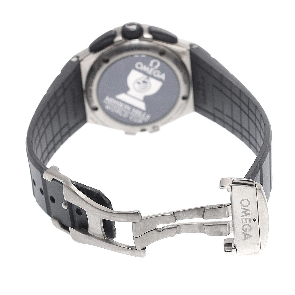 OMEGA 121.92.35.50.01.001 Constellation Double Eagle Chronograph Automatic Ladies Watch with Warranty
