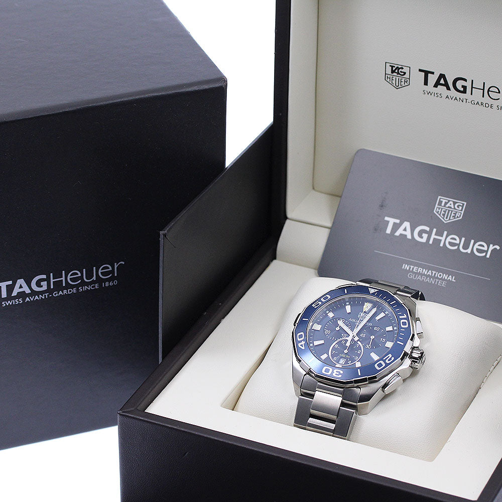 TAG Heuer CAY111B.BA0927 Aquaracer Chronograph Date Quartz Men's Watch (with box and warranty)