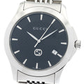 GUCCI 126.4/YA1264106 G-Timeless Date Quartz Men's Watch with Inner Box and Warranty Card