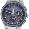 SEIKO SBXC109/5X53-0BR0 Astron Day-Date GPS Solar Radio-Controlled Men's Watch Excellent Condition with Box and Warranty.