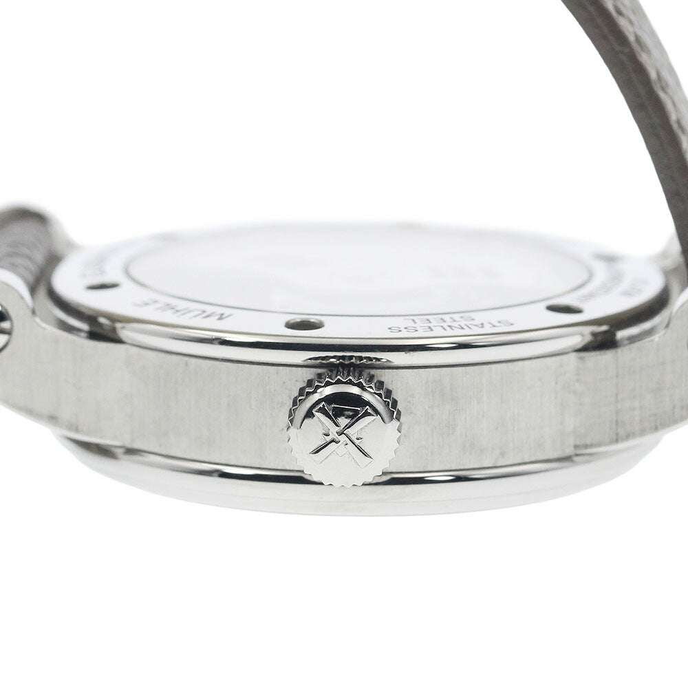 Muhle Glashutte M1-30-25-LB Taitonia II Medium Date Automatic Men's Watch Excellent Condition with Inner Box and Warranty Card.