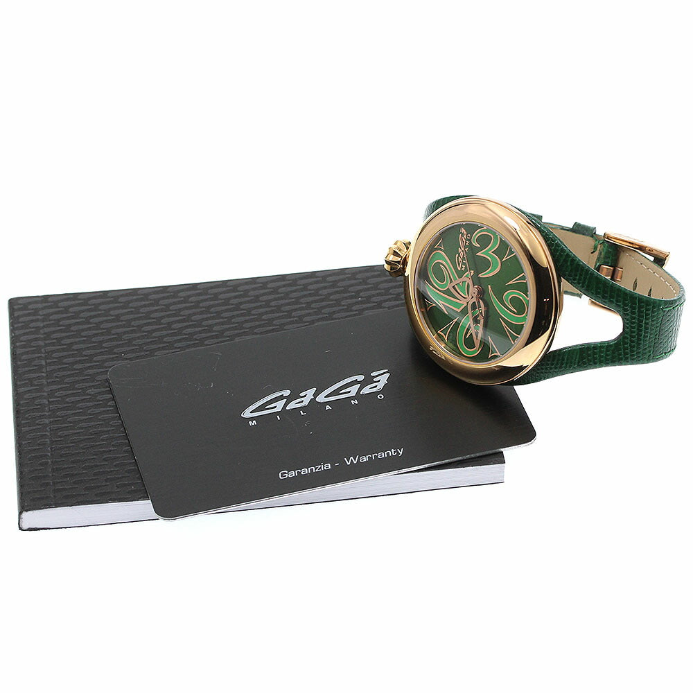 GaGa MILANO 6071.04 Flat 42mm Quartz Boys' Watch Excellent Condition with Warranty.