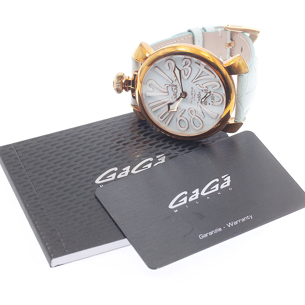 GaGa MILANO 5011.03S Manuale 48 Small Seconds Hand-wound Men's Watch with Warranty
