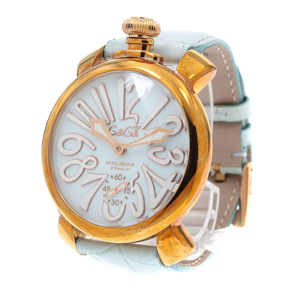 GaGa MILANO 5011.03S Manuale 48 Small Seconds Hand-wound Men's Watch with Warranty