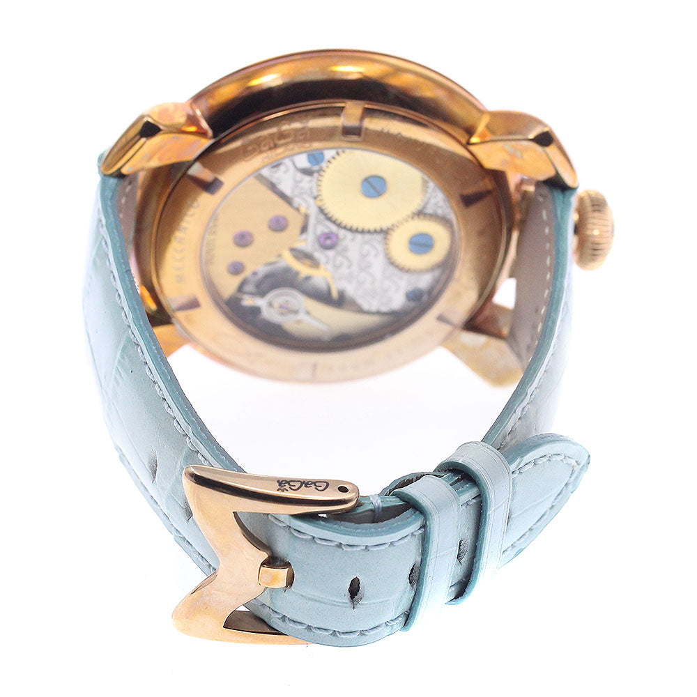 GaGa MILANO 5011.03S Manuale 48 Small Seconds Hand-wound Men's Watch with Warranty