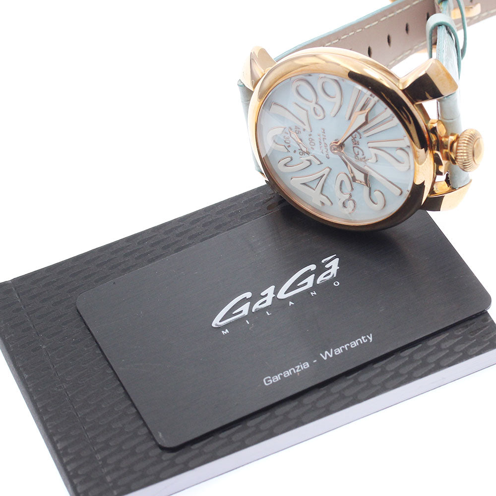 GaGa MILANO 5011.03S Manuale 48 Small Seconds Hand-wound Men's Watch with Warranty
