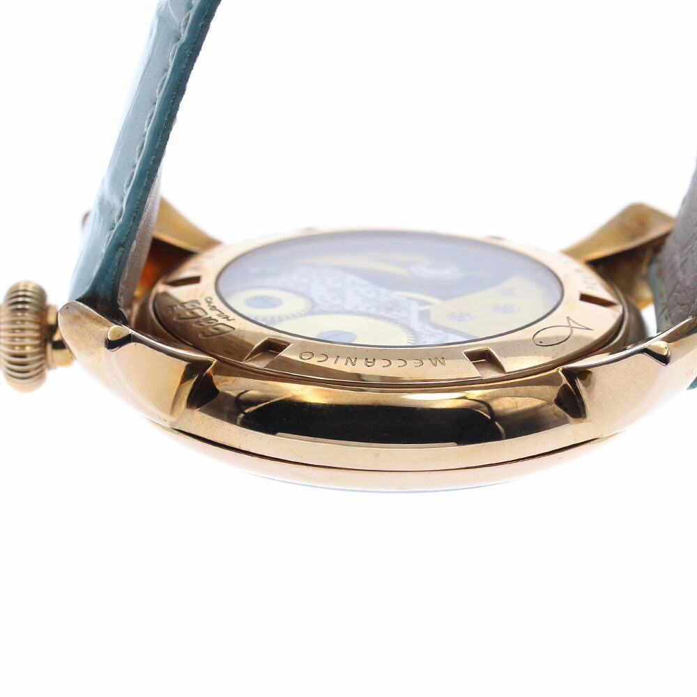 GaGa MILANO 5011.03S Manuale 48 Small Seconds Hand-wound Men's Watch with Warranty