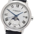 RAYMOND WEIL 2239-STC-00659 Maestro Moonphase Automatic Men's Watch with Warranty Card