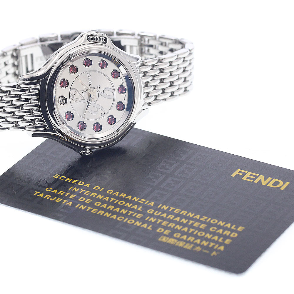 FENDI 002-10500L Crazy Carat Quartz Women's Watch with Warranty