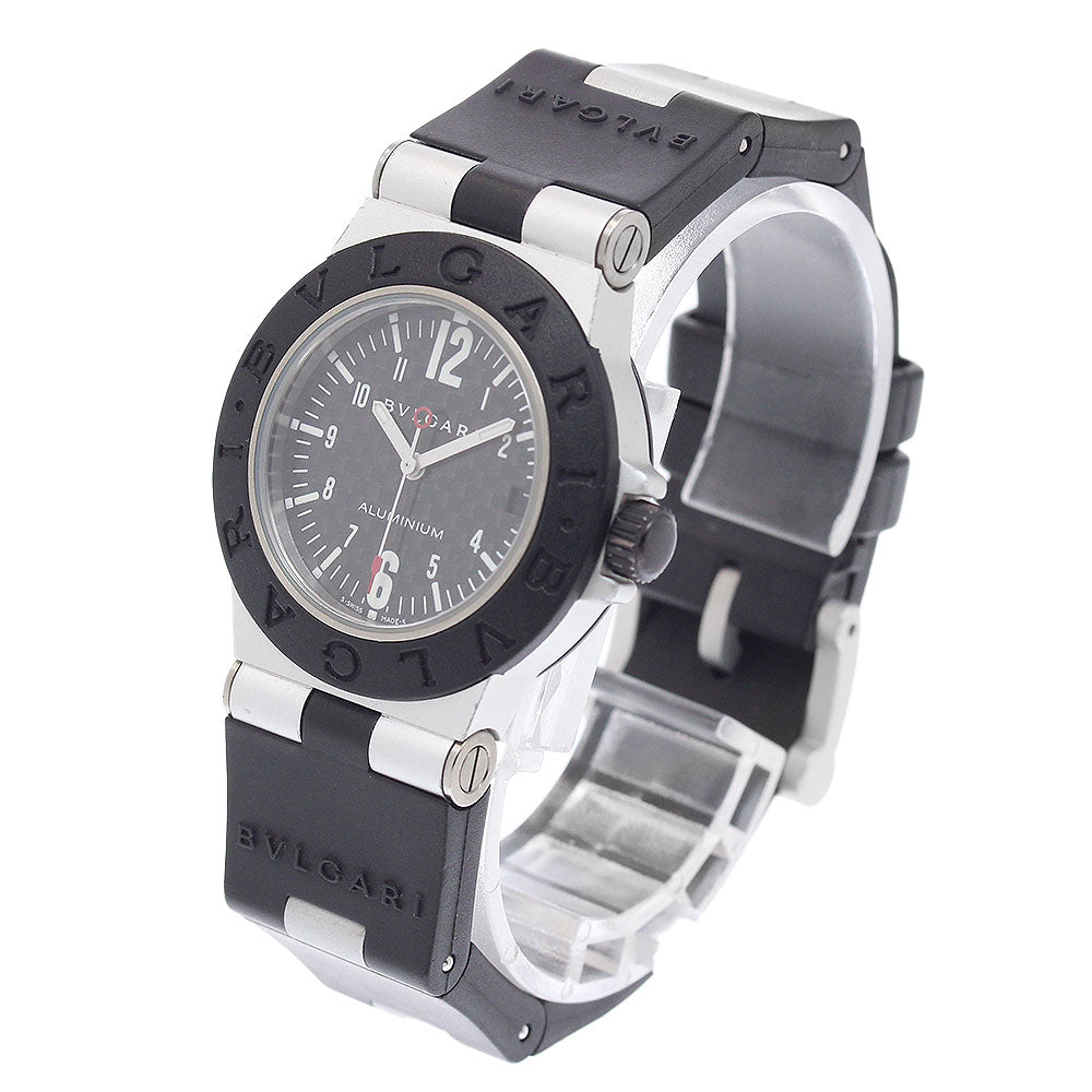 BVLGARI AL32TA Aluminum Date Quartz Boys' Watch (Good Condition)