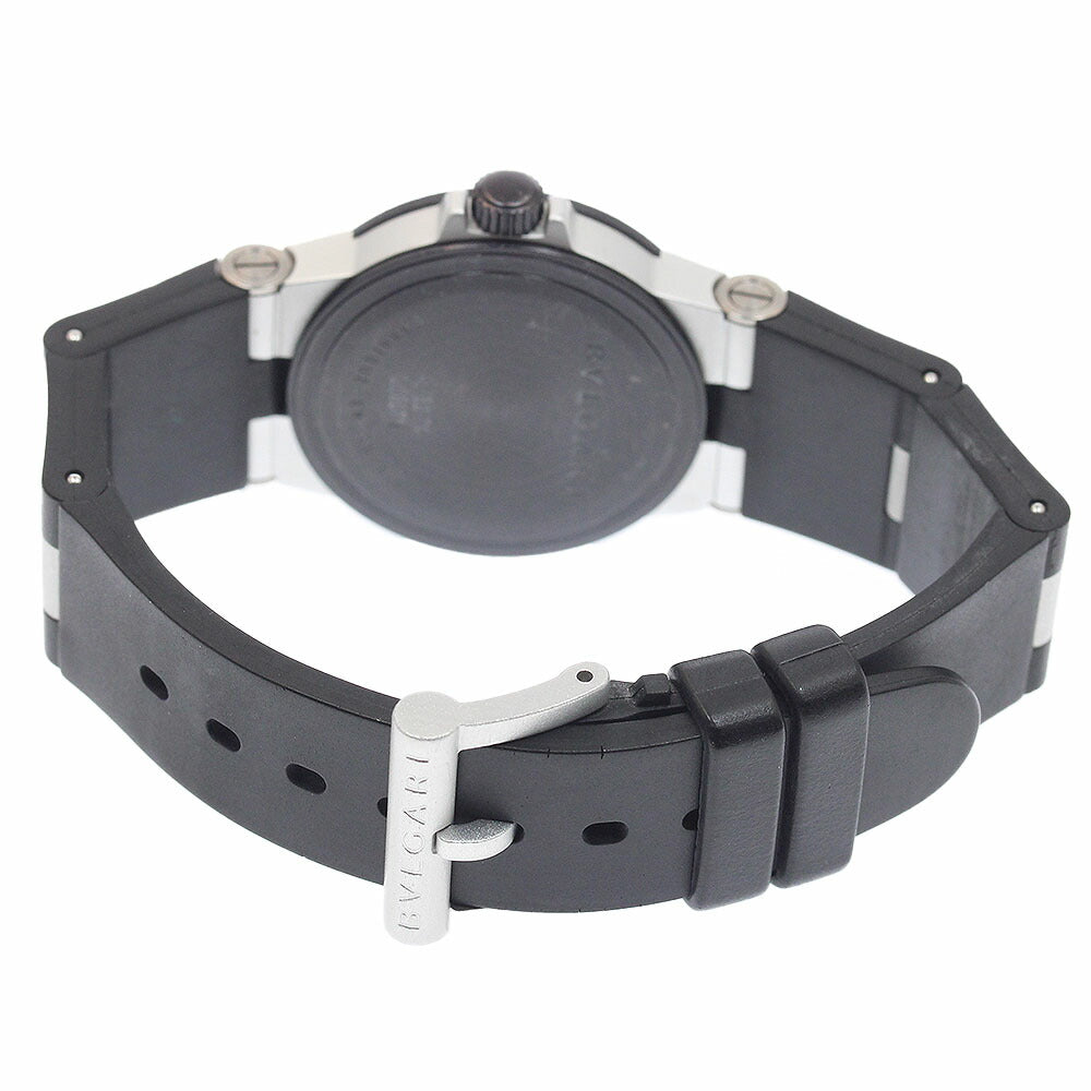 BVLGARI AL32TA Aluminum Date Quartz Boys' Watch (Good Condition)