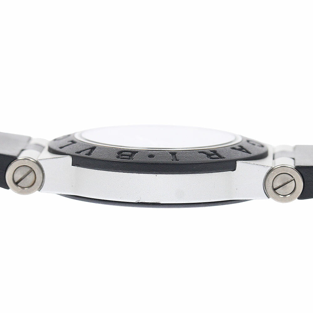 BVLGARI AL32TA Aluminum Date Quartz Boys' Watch (Good Condition)