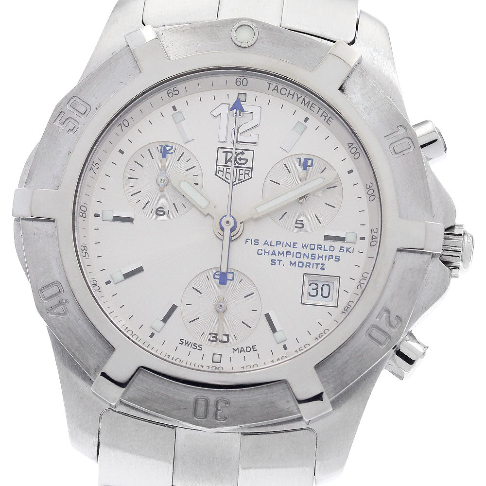 TAG Heuer CN111C Exclusive Alpine Ski ST.MORITZ Quartz Men's Watch