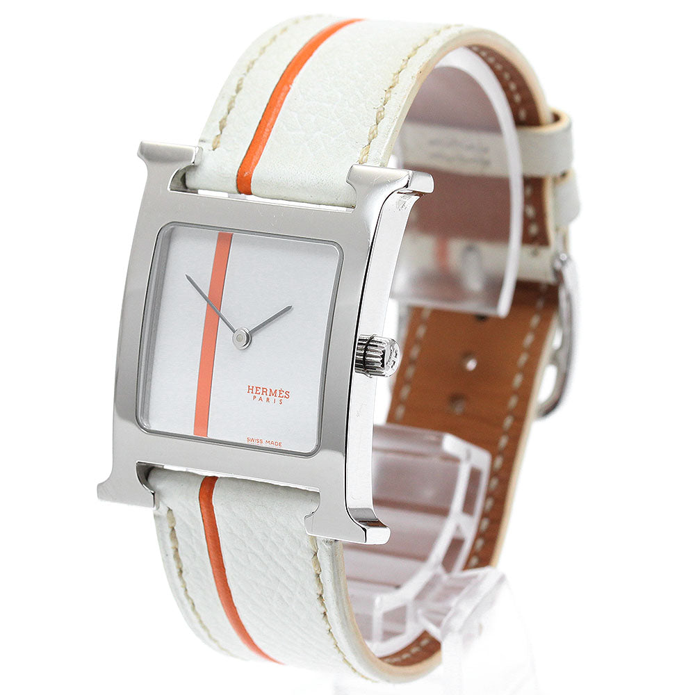 HERMES HH1.510 H-Watch Quartz Ladies' Watch with Inner Box and Warranty Card