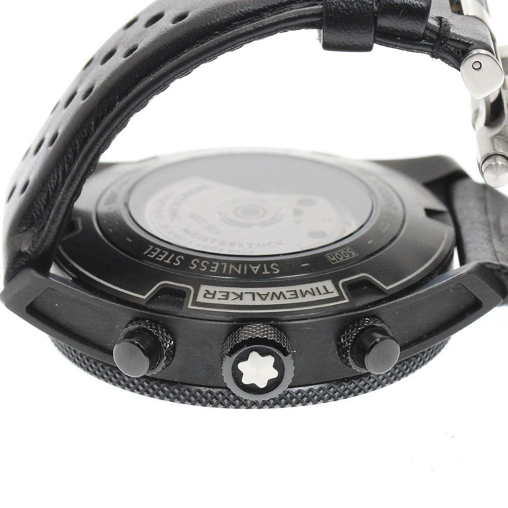 MONTBLANC 116101 TimeWalker Chronograph Automatic Men's Watch Excellent Condition with Box and Warranty Card