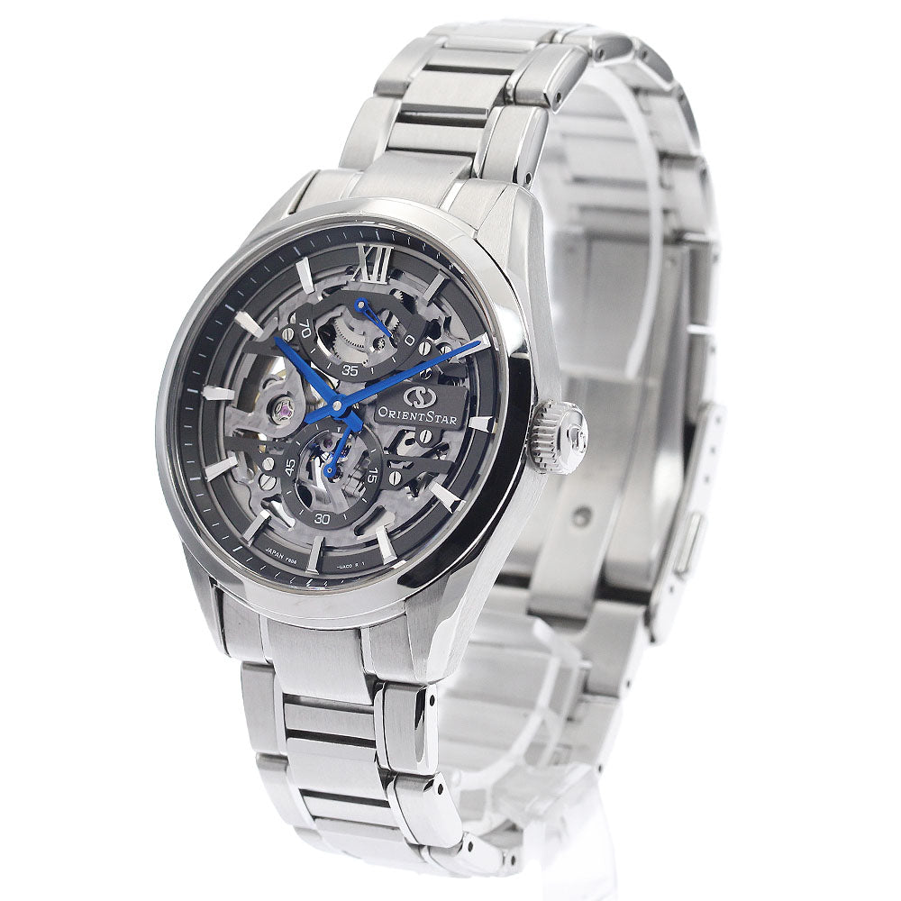 ORIENT F8B6-UAC0/RK-AZ0102N Orient Star M34 F8 Skeleton Power Reserve Manual Winding Men's Watch with Box and Warranty
