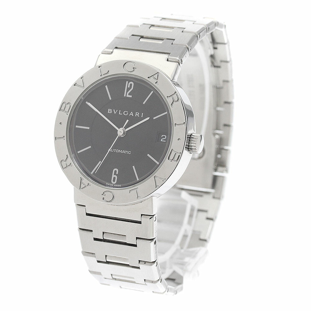 BVLGARI BB33SS Bulgari Date Automatic Men's Watch Excellent Condition