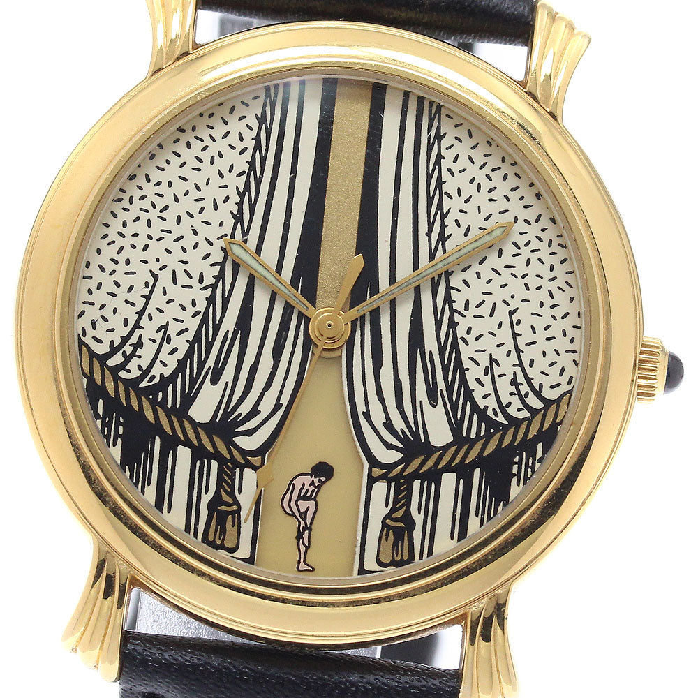 VINCENT CALABRESE Mona Lisa Quartz Men's Watch with Warranty