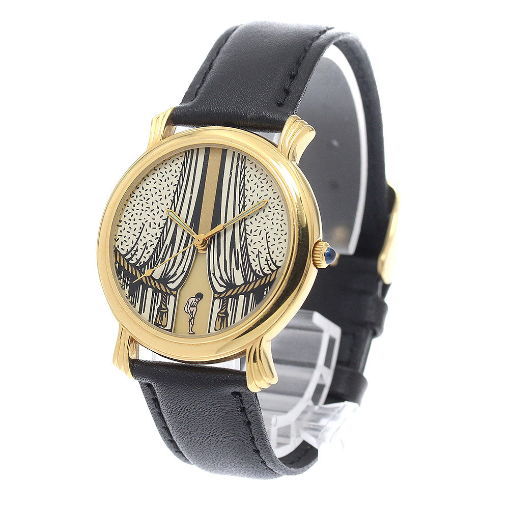 VINCENT CALABRESE Mona Lisa Quartz Men's Watch with Warranty