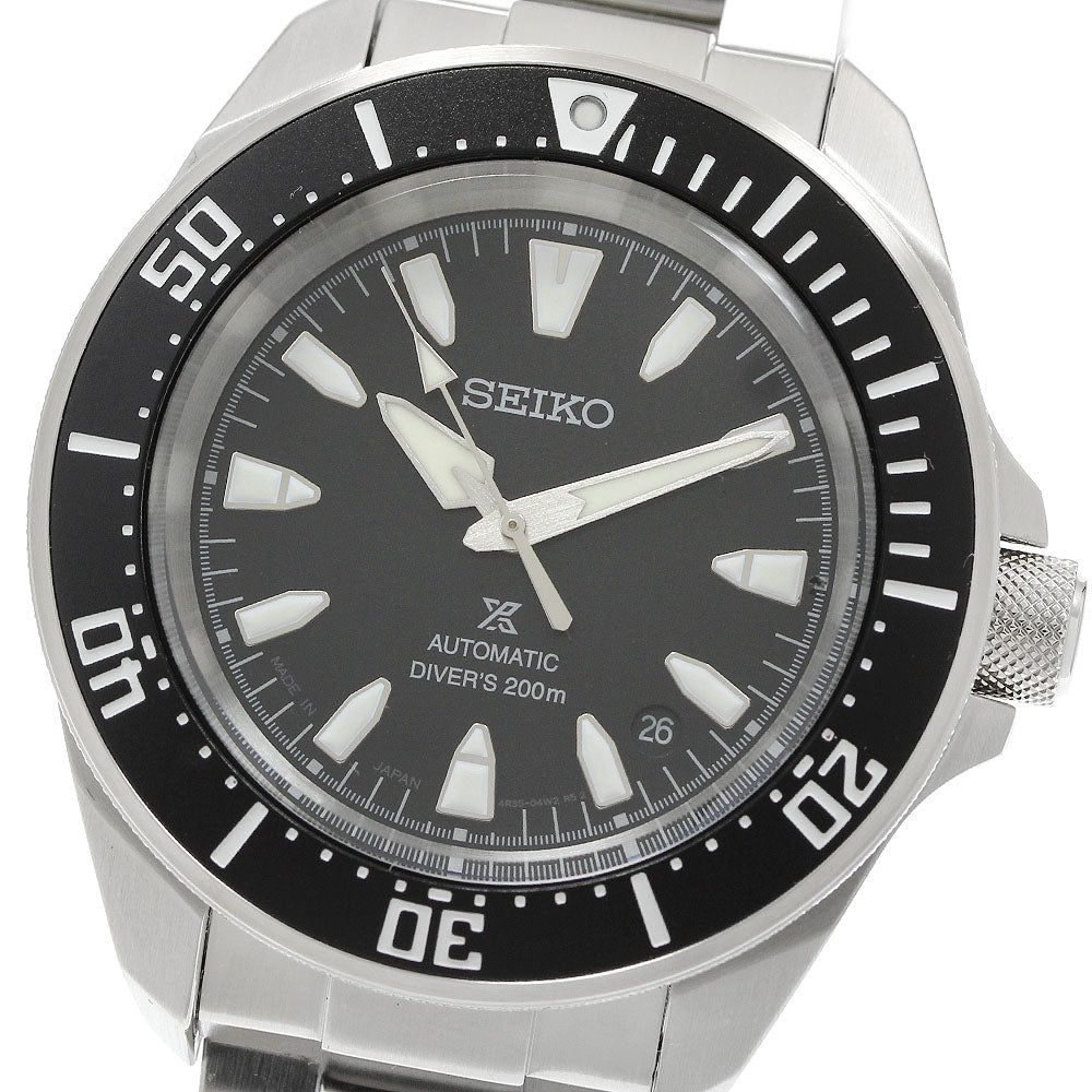SEIKO 4R35-06K0/SBDY131 Prospex Samurai Diver's Date Automatic Men's Watch Excellent Condition with Box and Warranty Card