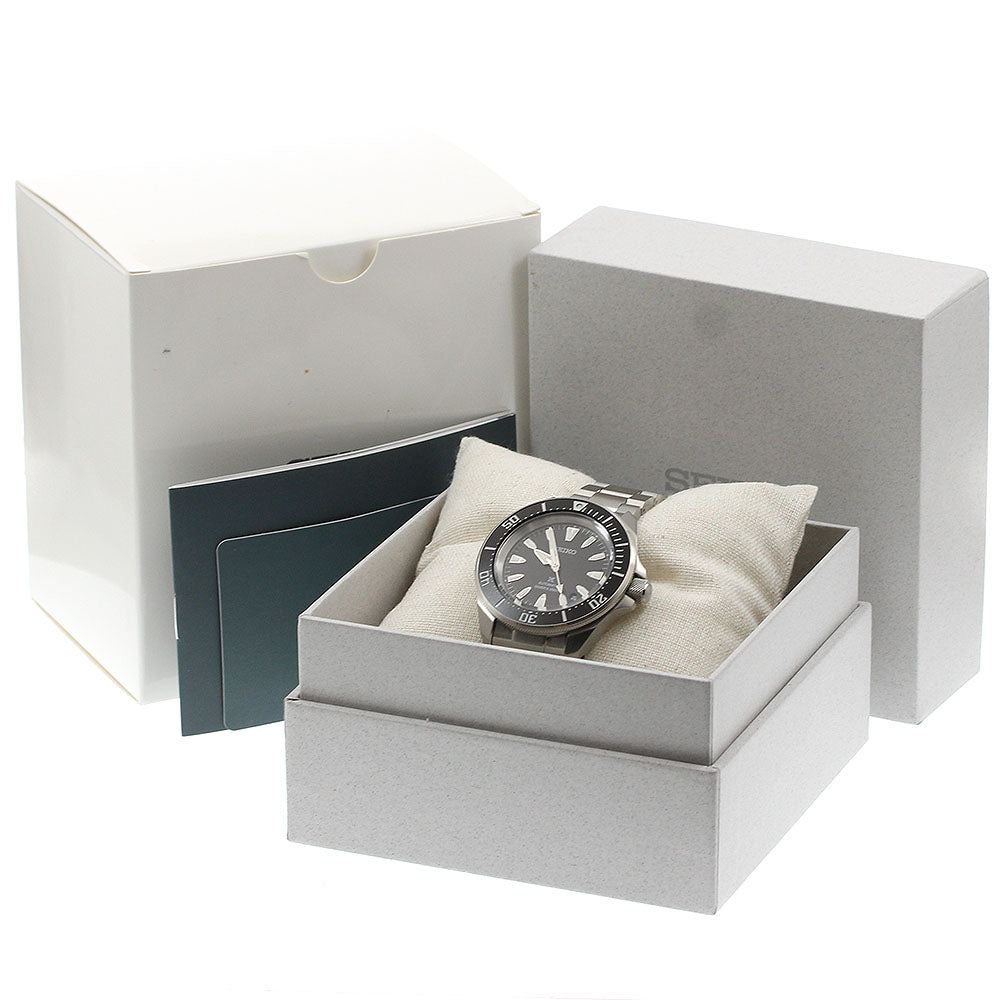 SEIKO 4R35-06K0/SBDY131 Prospex Samurai Diver's Date Automatic Men's Watch Excellent Condition with Box and Warranty Card