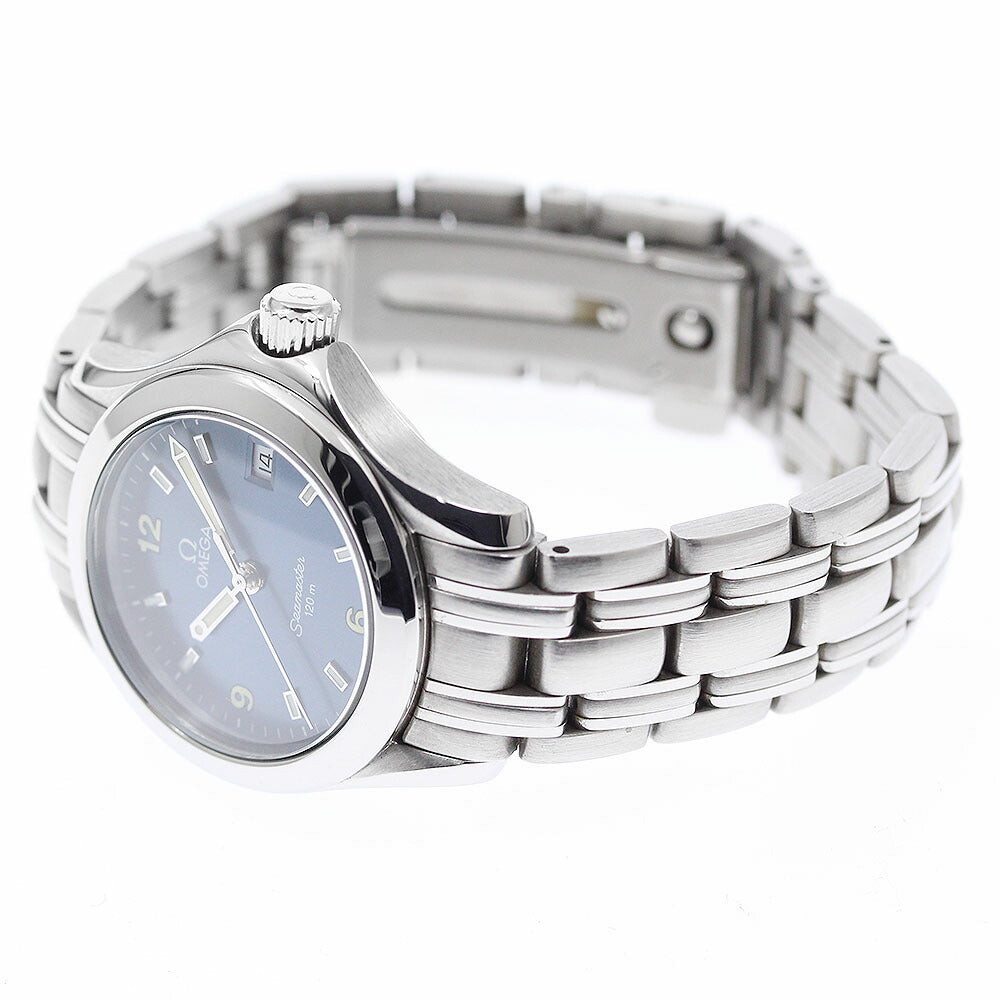 OMEGA 2581.83 Seamaster 120 Date Quartz Ladies' Watch Excellent Condition with Warranty.
