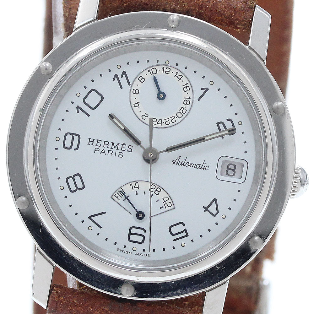 HERMES CL5.710 Clipper Power Reserve GMT Automatic Men's Watch