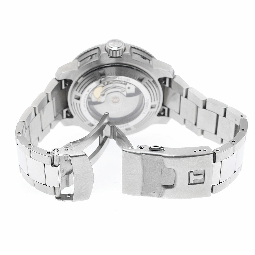 TISSOT T120.607.11.041.00 Seastar 2000 Professional Date Automatic Men's Watch Excellent Condition with Inner Box and Warranty Card.