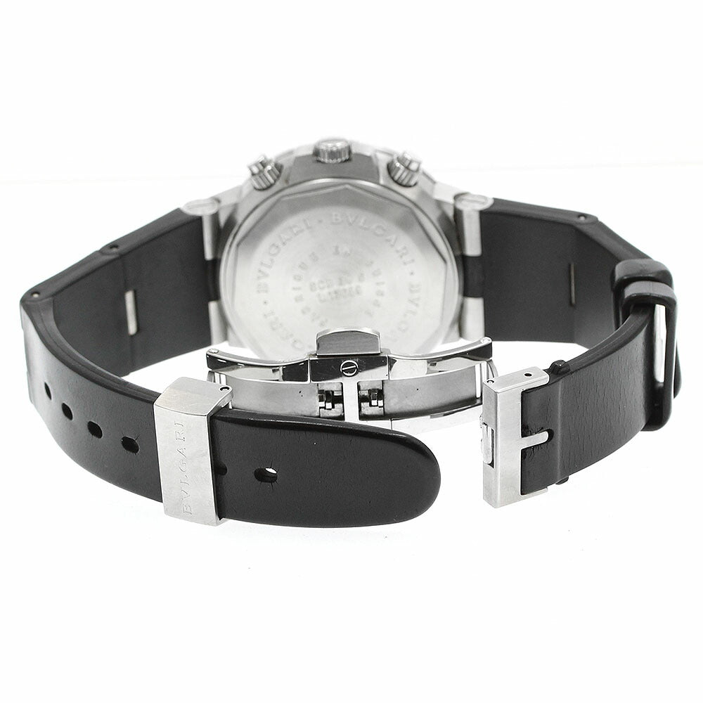 BVLGARI SCB38S Diagono Scuba FIFA World Limited Edition 100th Anniversary Chronograph Automatic Men's Watch with Warranty