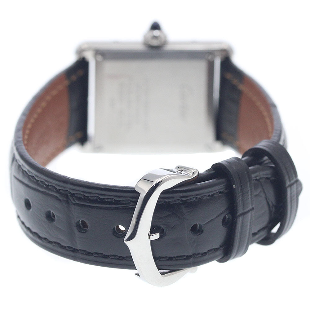 CARTIER WSTA0060 Tankmast SM Solar Women's Watch Excellent Condition with Warranty.