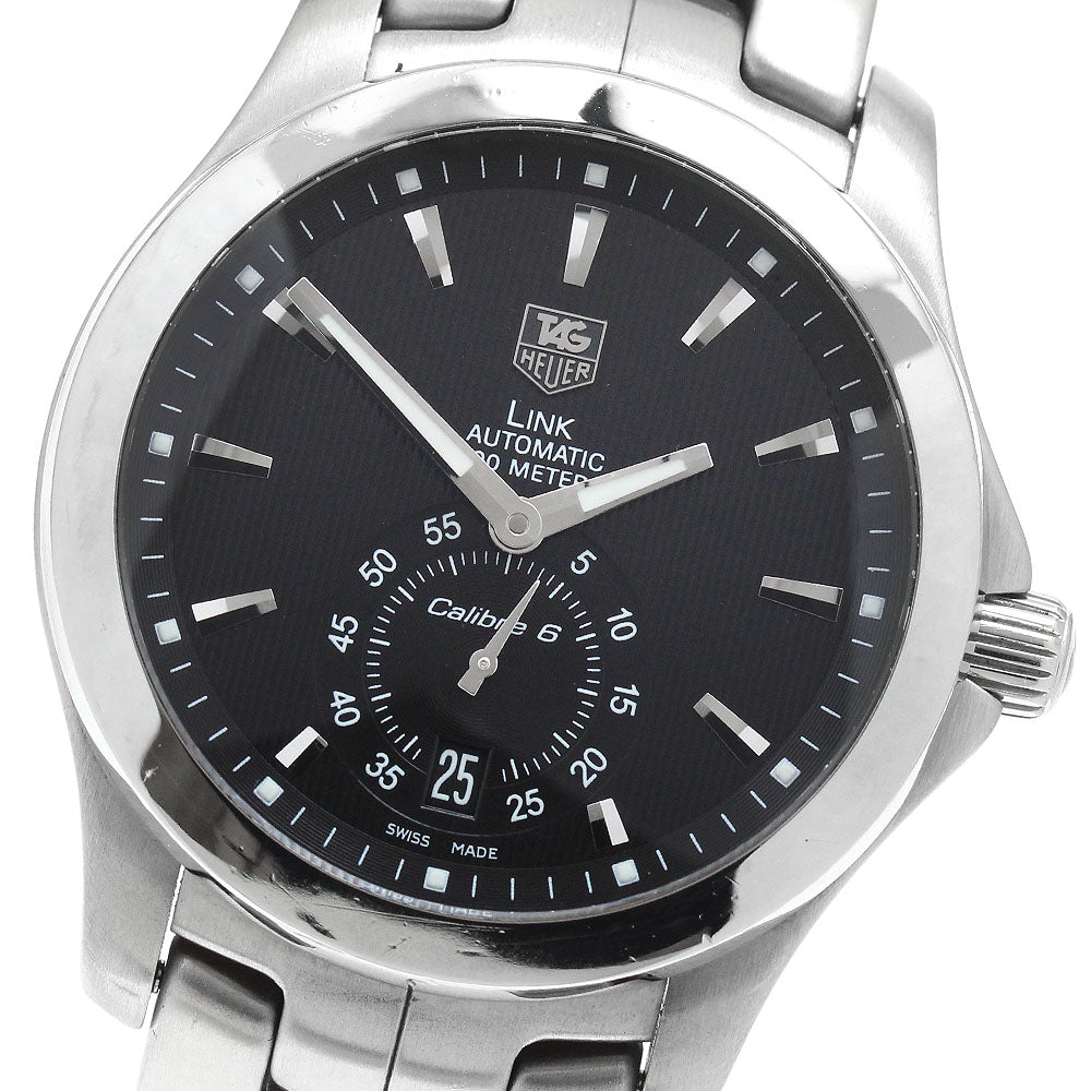 TAG Heuer WJF211A.BA0570 Link Caliber 6 Date Automatic Men's Watch with Warranty