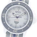 Swatch SO35S100 Blancpain Fifty Fathoms x Automatic Men's Watch Mint Condition with Box and Warranty Card