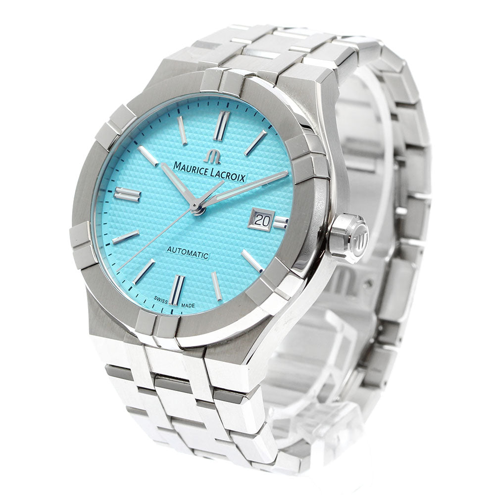 MAURICE LACROIX AI6008-SS00F-431-C Icon Summer Edition Limited Automatic Men's Watch Excellent Condition with Inner Box and Warranty Card.