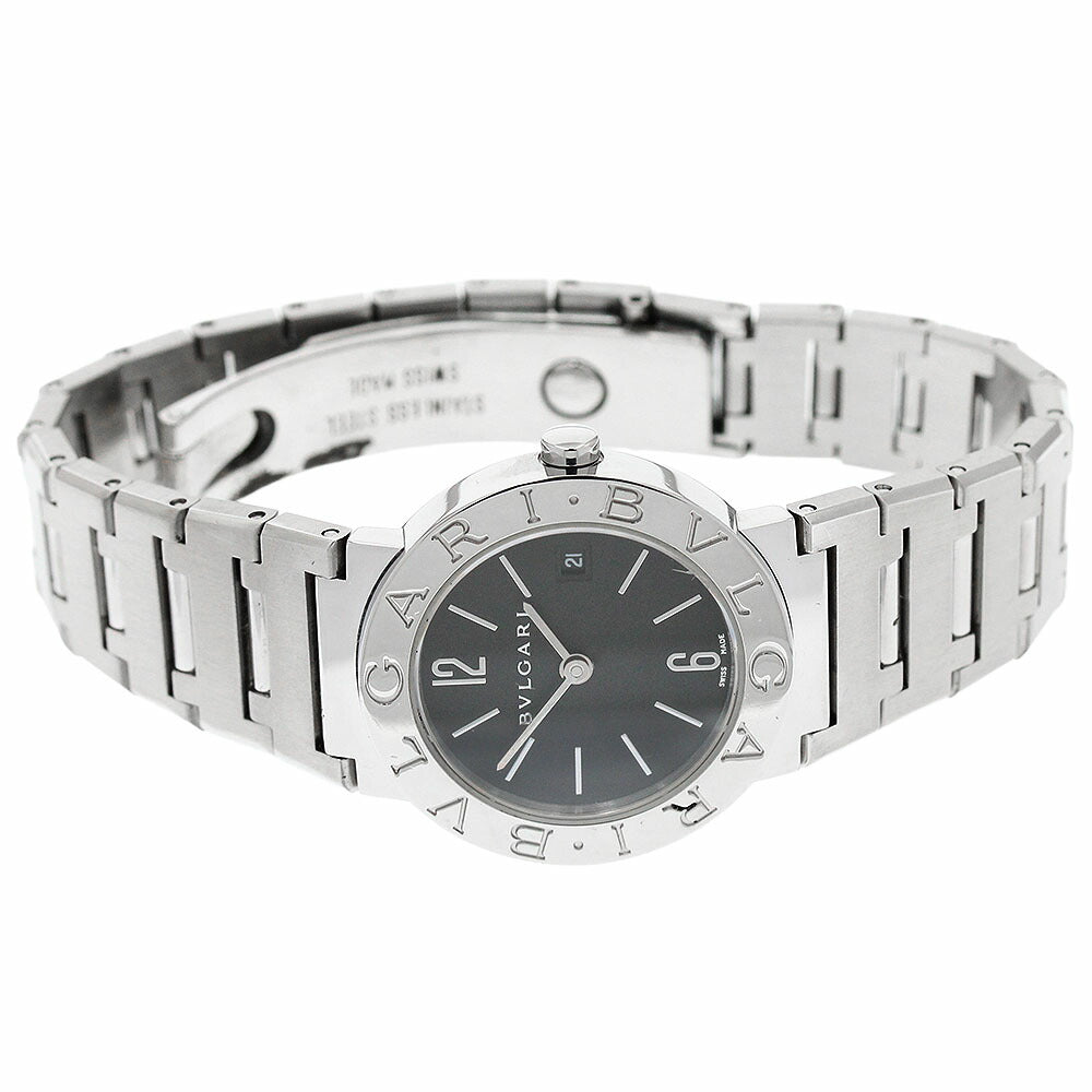 BVLGARI BB23SS Bulgari Date with logo quartz ladies' watch good condition.